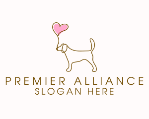 Dog Love Veterinary logo design