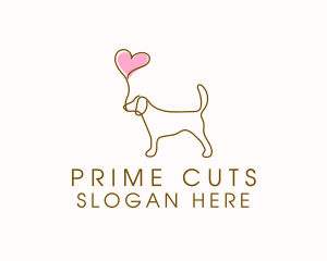 Dog Love Veterinary logo design