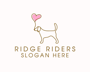 Dog Love Veterinary logo design