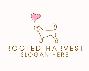 Dog Love Veterinary logo design