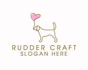 Dog Love Veterinary logo design