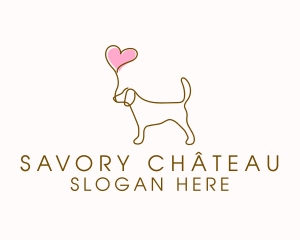 Dog Love Veterinary logo design