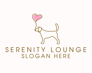 Dog Love Veterinary logo design