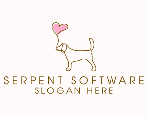 Dog Love Veterinary logo design