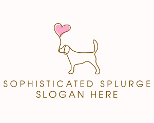 Dog Love Veterinary logo design