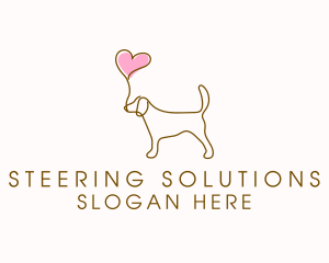 Dog Love Veterinary logo design