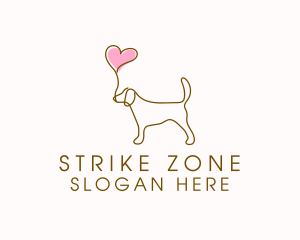 Dog Love Veterinary logo design