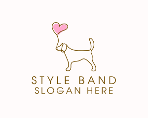 Dog Love Veterinary logo design