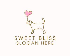 Dog Love Veterinary logo design