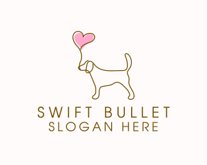 Dog Love Veterinary logo design