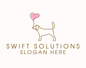 Dog Love Veterinary logo design