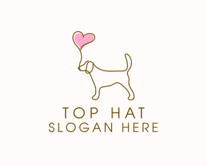 Dog Love Veterinary logo design