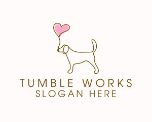 Dog Love Veterinary logo design