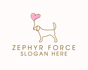 Dog Love Veterinary logo design