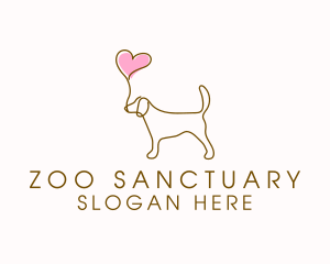 Dog Love Veterinary logo design