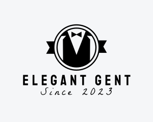 Tuxedo Gentleman Tailor  logo design