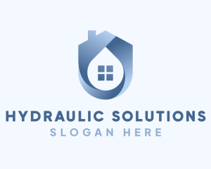 Home Water Plumbing logo design