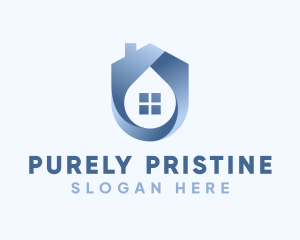 Home Water Plumbing logo design