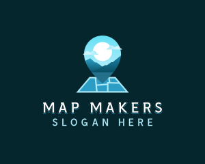 Mountain Travel Location logo design