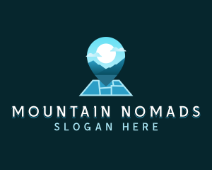 Mountain Travel Location logo design