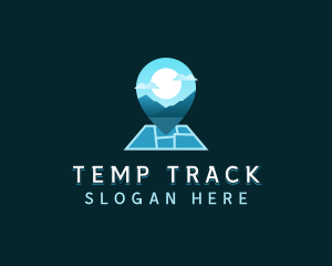 Mountain Travel Location logo design