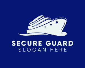 Vacation Cruise Ship Logo