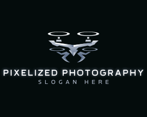 Drone Robotic Surveillance logo design