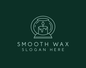 Wax Candle Decoration logo design