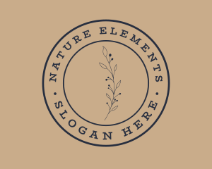 Nature Garden Florist logo design