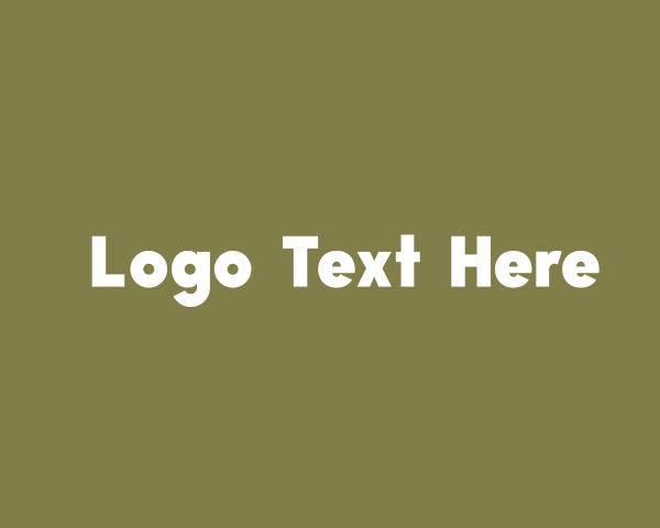 Wordmark logo example 3