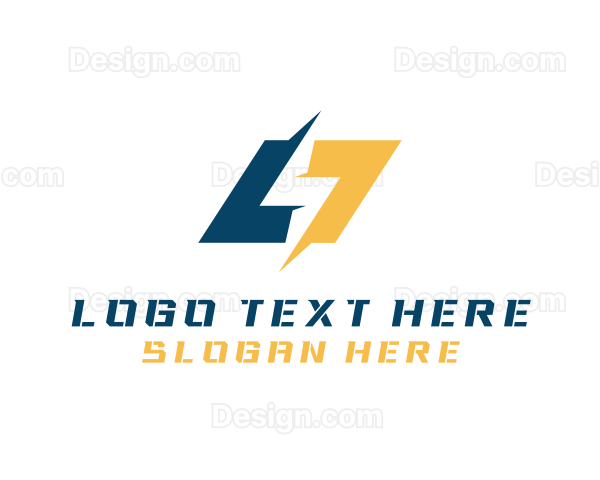 Electric Bolt Lightning Logo