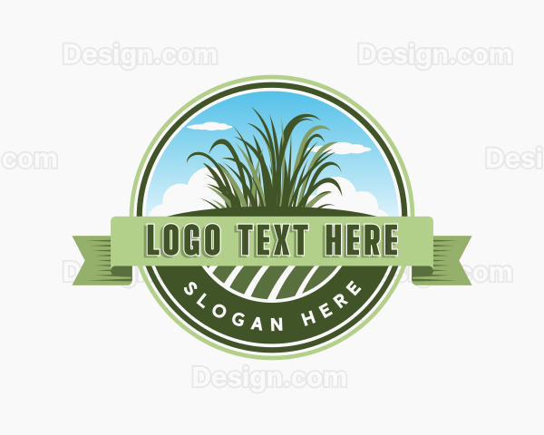 Yard Lawn Grass Logo