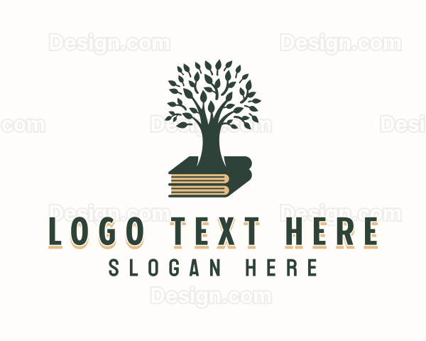 Book Tree Literature Logo