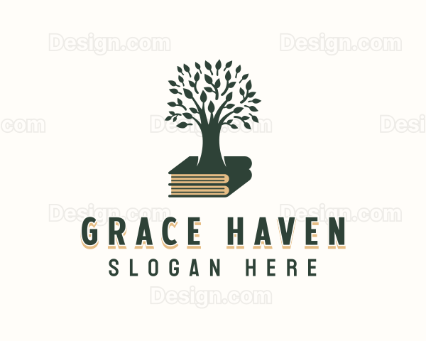 Book Tree Literature Logo