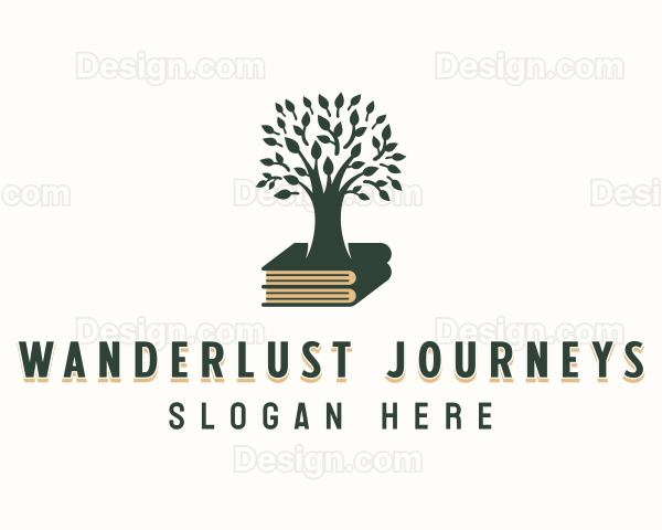 Book Tree Literature Logo