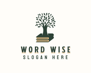 Book Tree Literature logo design