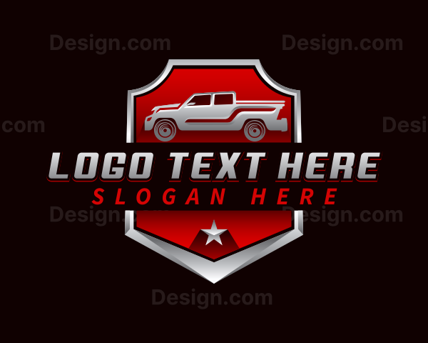 Automotive Truck Garage Logo