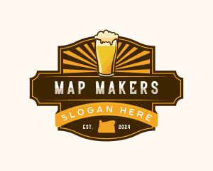 Oregon Beer Bar logo design