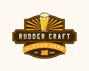 Oregon Beer Bar logo design