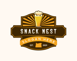 Oregon Beer Bar logo design