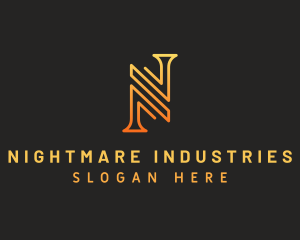 Industrial Construction Builder logo design