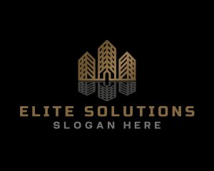 Building Structure Real Estate Logo