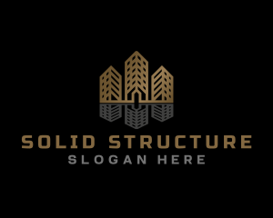 Building Structure Real Estate logo design