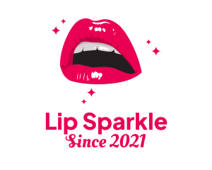 Erotic Sexy Lips logo design