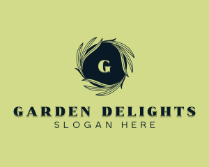 Natural Vegan Gardening logo design