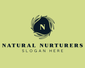 Natural Vegan Gardening logo design