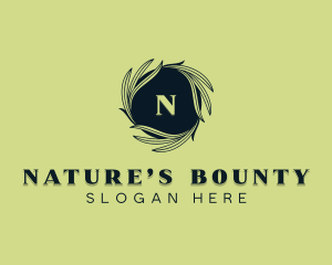 Natural Vegan Gardening logo design