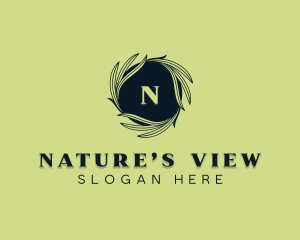 Natural Vegan Gardening logo design