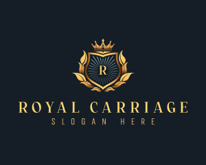 Luxury Crown Crest logo design