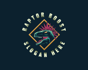 Dinosaur Raptor Gaming logo